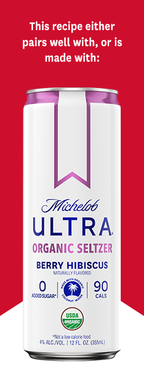 The can of beverage that pairs with this recipe