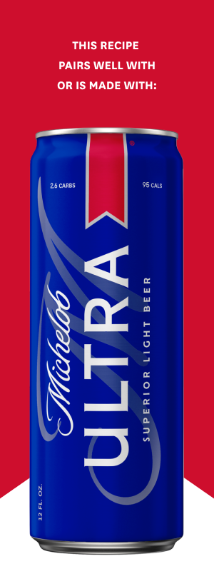 The can of beverage that pairs with this recipe