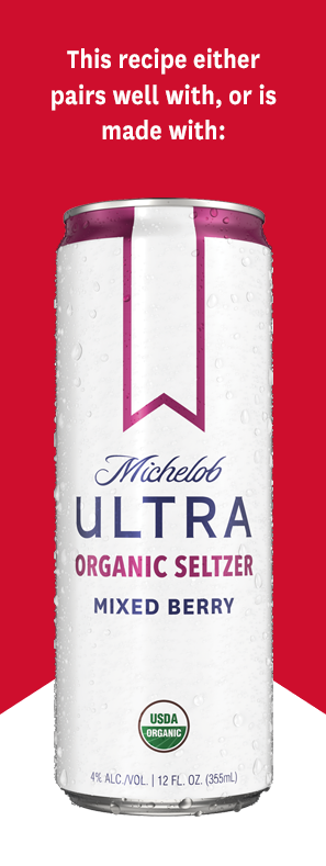 The can of beverage that pairs with this recipe