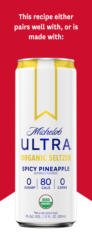 The can of beverage that pairs with this recipe