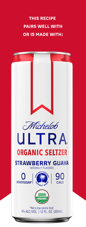 The can of beverage that pairs with this recipe